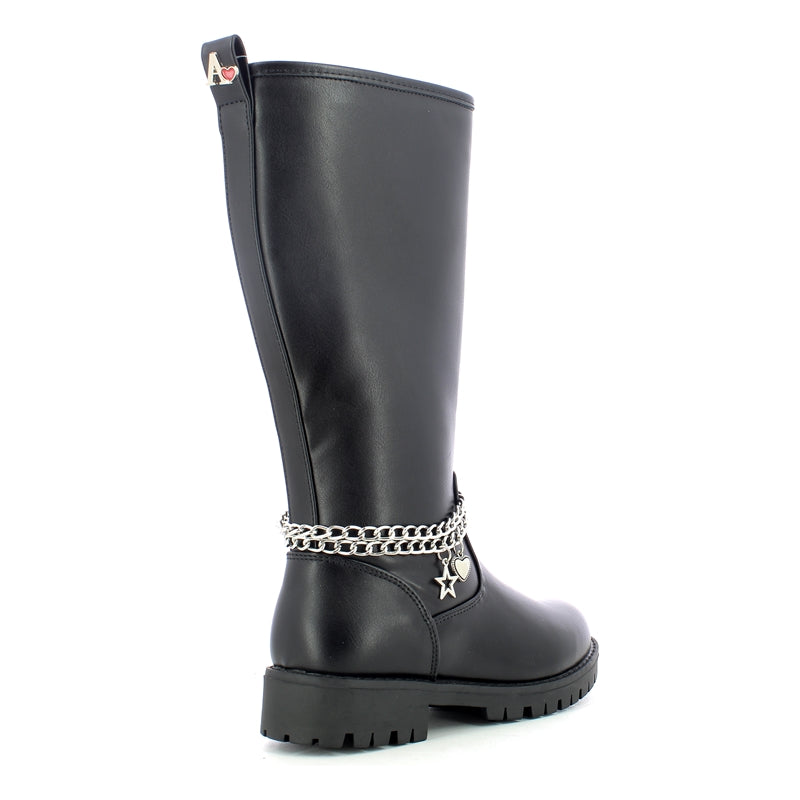 Stivale bimba 30-37 - Black