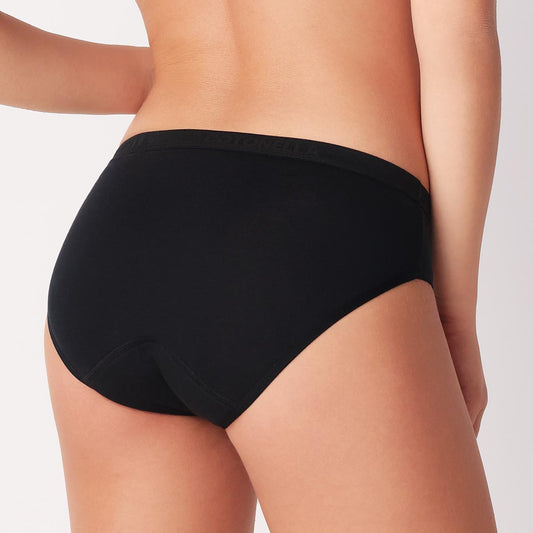 Slip assorbente lavabile flusso moderato - Nero