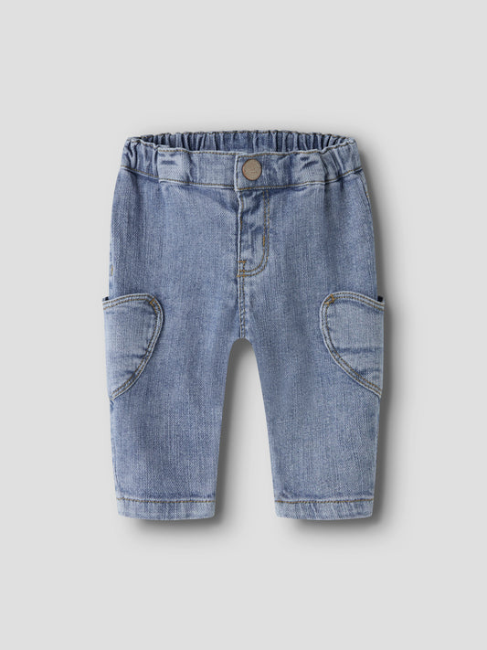 Jeans bimba 2-18M - Denim Blu