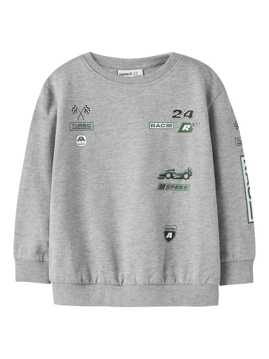 Felpa bimbo 2-8A - Grey Melange