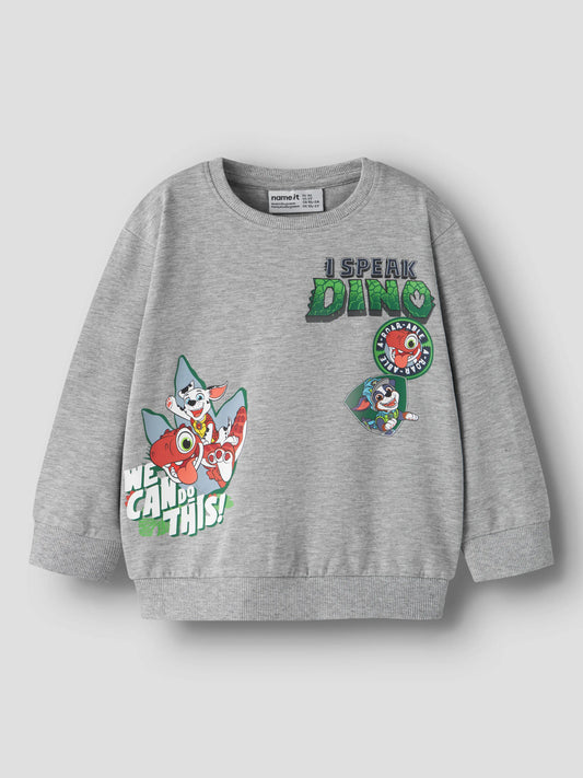 Felpa bimbo 2-8A - Grey Melange