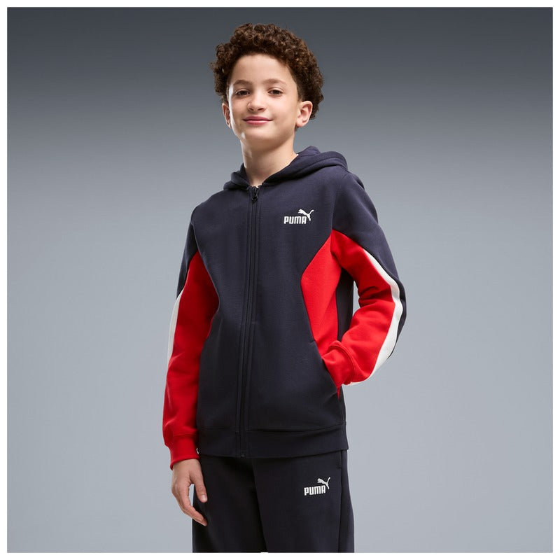 ESS BLOCK Full-Zip Sweat Suit B 7-16A - 16
