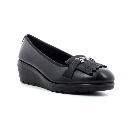 Mocassino vitello donna - Vitello Nero