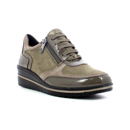 Sneakers suede donna - Suede Visone