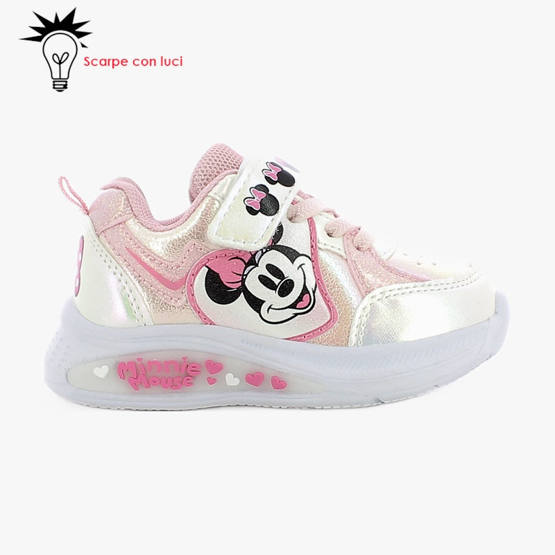 SCARPA SPORT EVA con LUCI MINNIE BIMBA 21-25 - Minnie
