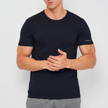 Tshirt girocollo uomo - Nero