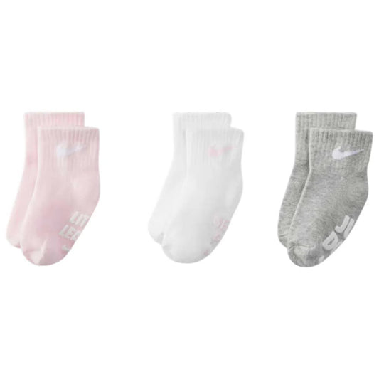 Nhn 3PK verbiage gripper sock 3 paia 6-24M - A9y