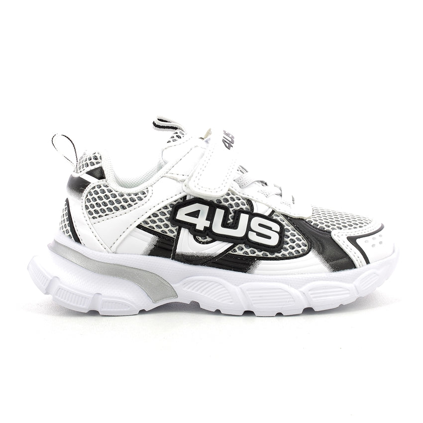 4US paciotti sneakers bimbi 25-30 - White