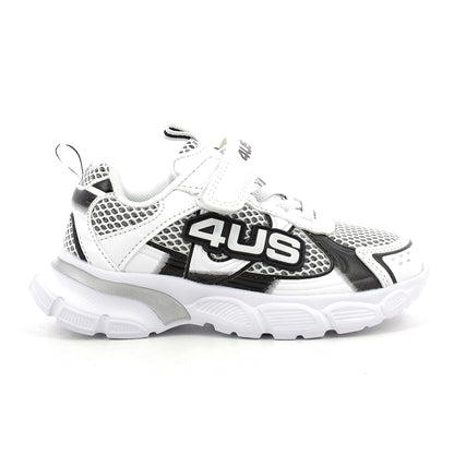 4US paciotti sneakers bimbi 25-30 - White