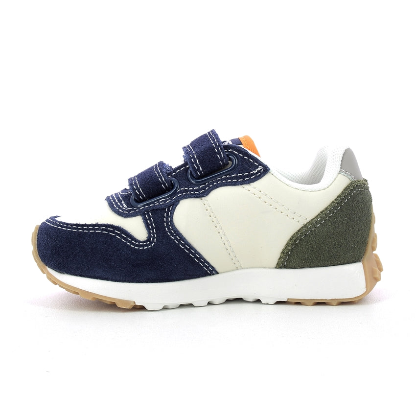 4US paciotti sneakers bimbi 25-30 - Beige Blue