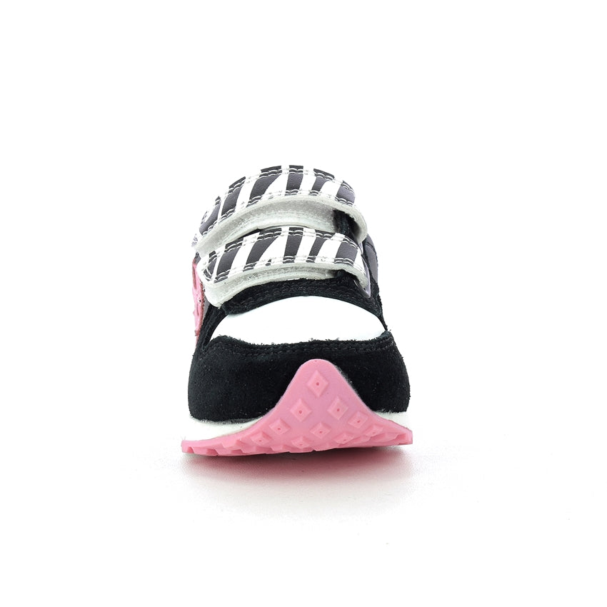 4US paciotti sneakers bimbi 25-30 - Black White