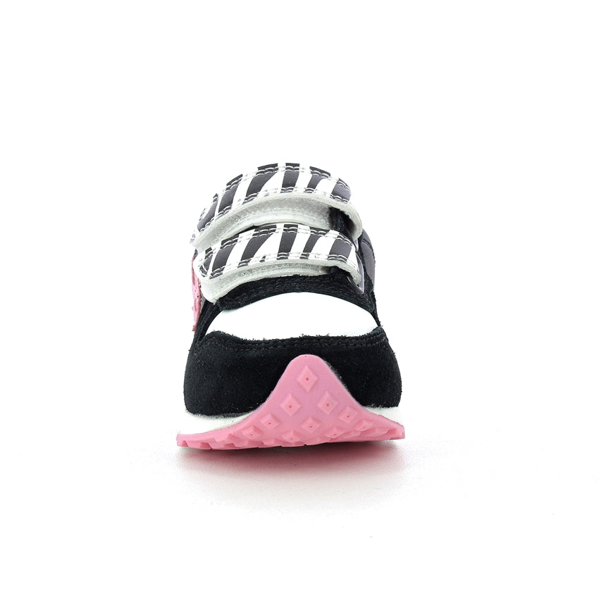 4US paciotti sneakers bimbi 20-24 - Black White