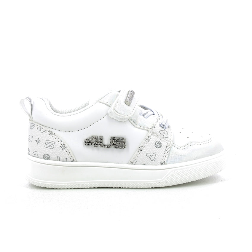 4US paciotti sneakers bimbi 20-25 - White