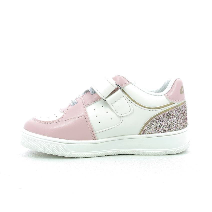 4US paciotti sneakers bimbi 20-25 - White Pink