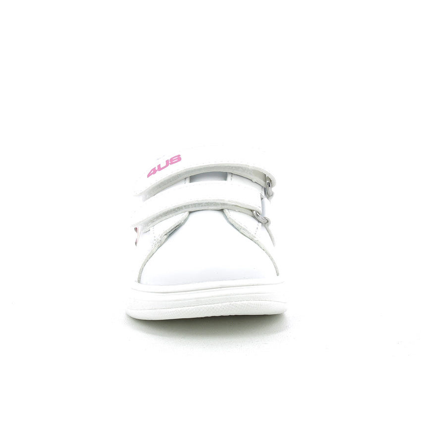 4US paciotti sneakers bimbi 20-25 - White Pink