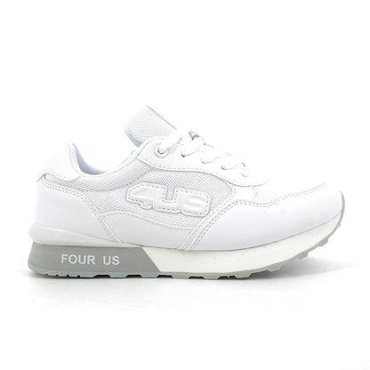 4US paciotti sneakers bimbi 31-35 - White