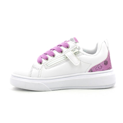 4US paciotti sneakers bimbi 25-30 - White Fuxia