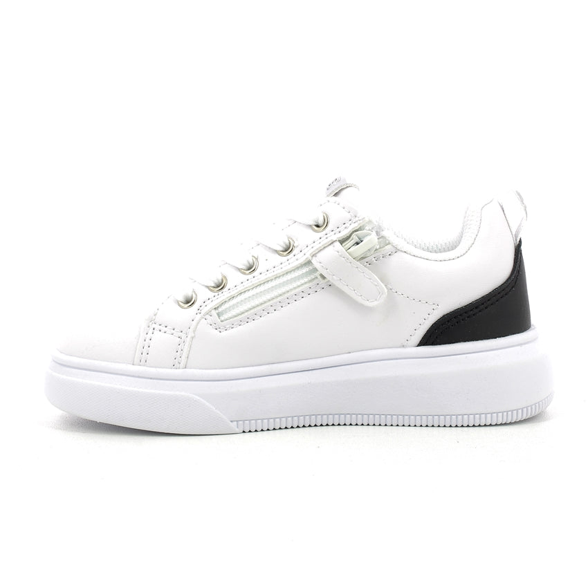 4US paciotti sneakers bimbi 25-30 - White Black