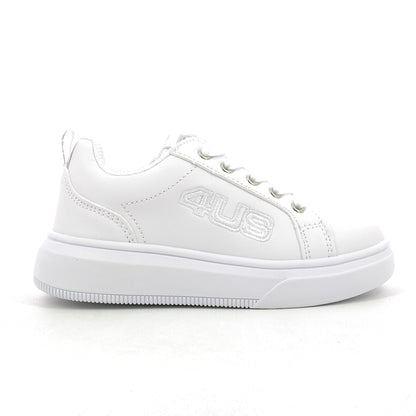 4US paciotti sneakers bimbi 25-30 - White