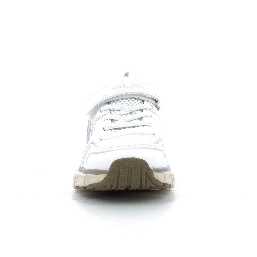 4US paciotti sneakers bimbi 25-30 - White Beige