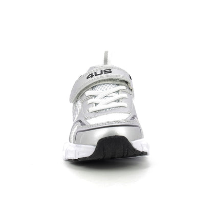 4US paciotti sneakers bimbi 25-30 - White Silver