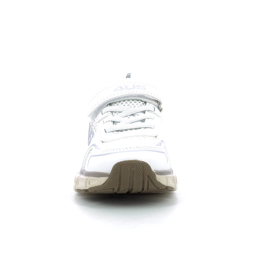 4US paciotti sneakers bimbi 31-35 - White Beige