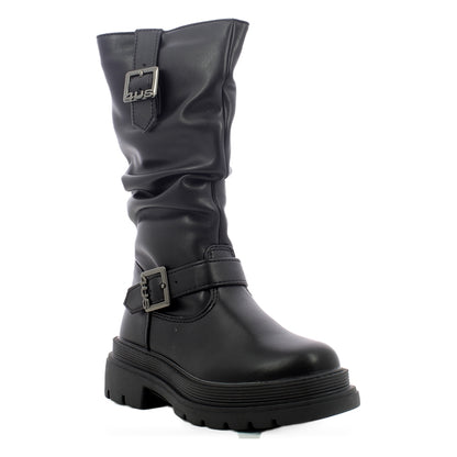 4US paciotti stivali bimbi 25-30 - Black