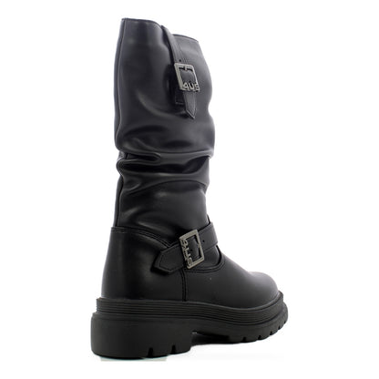 4US paciotti stivali bimbi 25-30 - Black