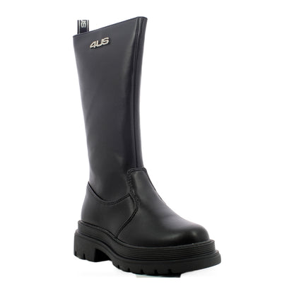 4US paciotti stivali bimbi 25-30 - Black