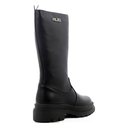 4US paciotti stivali bimbi 25-30 - Black