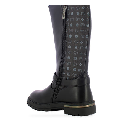 4US paciotti stivali bimbi 31-36 - Black