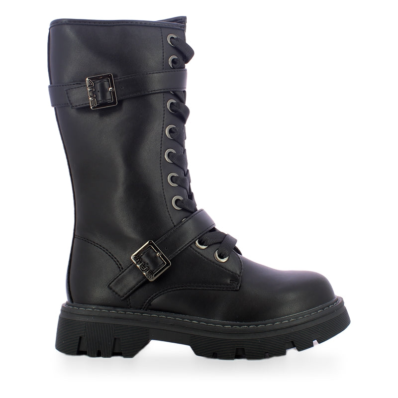 4US paciotti stivali bimbi 31-36 - Black