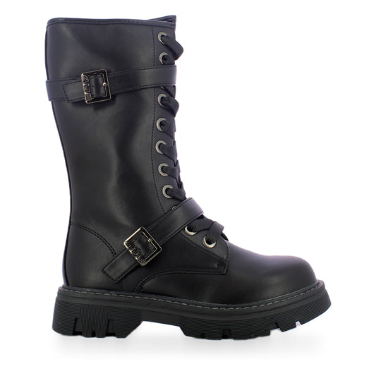 4US paciotti stivali bimbi 31-36 - Black