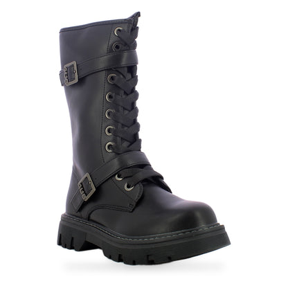 4US paciotti stivali bimbi 31-36 - Black