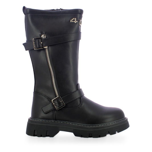 4US paciotti stivali bimbi 31-36 - Black