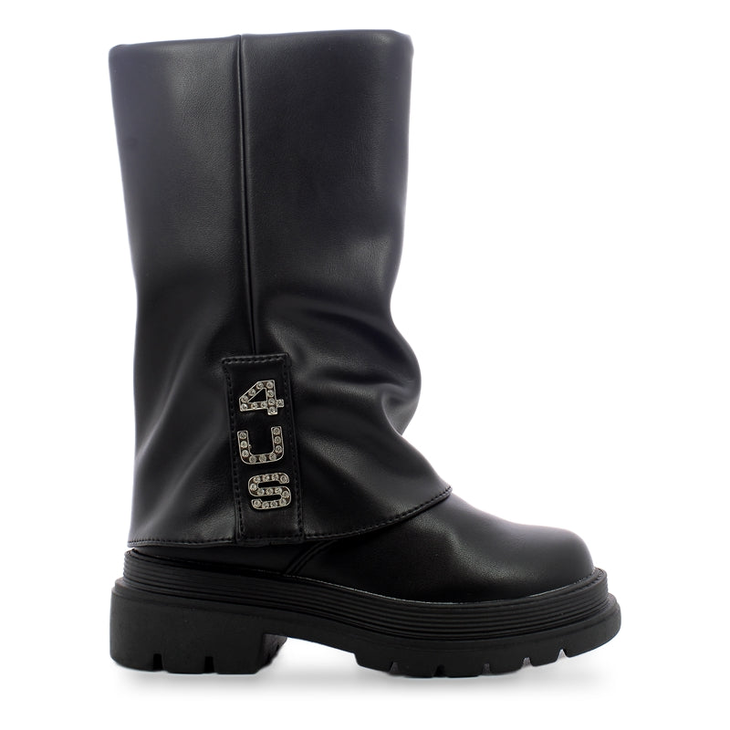 4US paciotti stivali bimbi 25-30 - Black