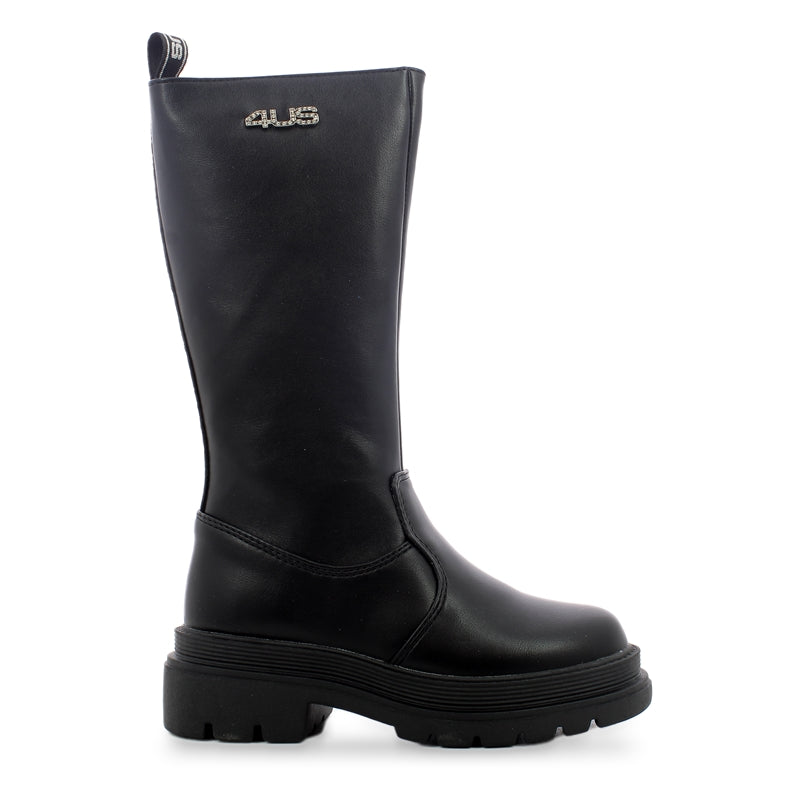 4US paciotti stivali bimbi 25-30 - Black