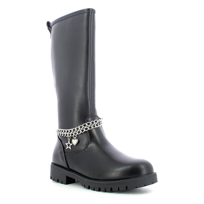 Stivale bimba 30-37 - Black