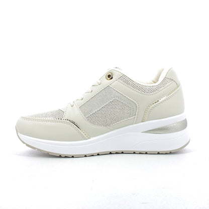 Vbasile sneakers donna AB05728SD - Beige