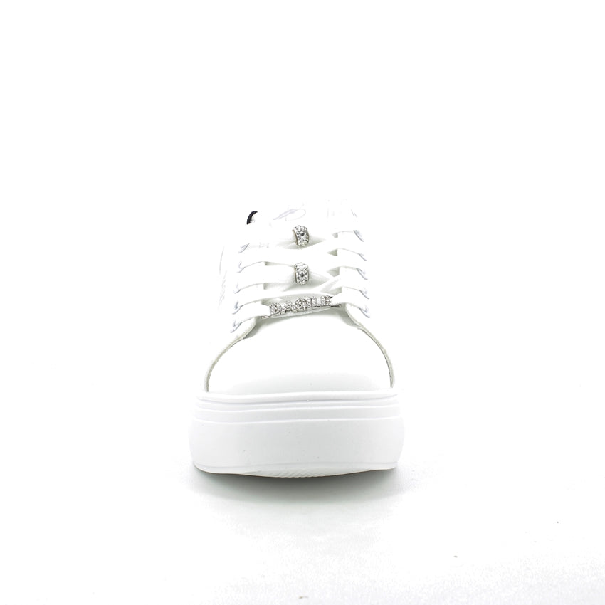Basile sneakers donna AB05737SD - Bianco Argento