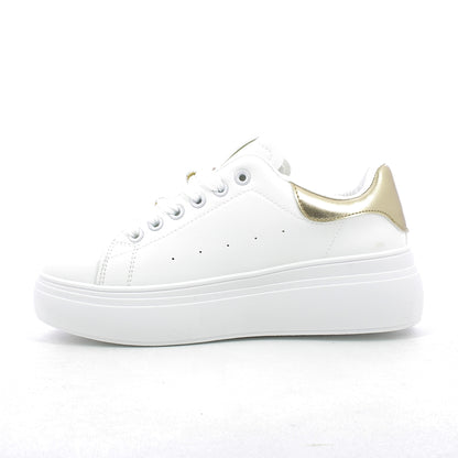 Basile sneakers donna AB05737SD - Bianco Oro