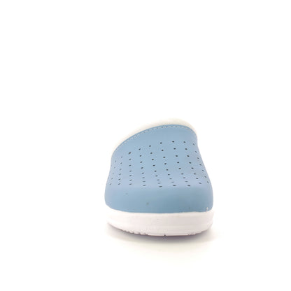 Pantofole sanitarie donna - Celeste
