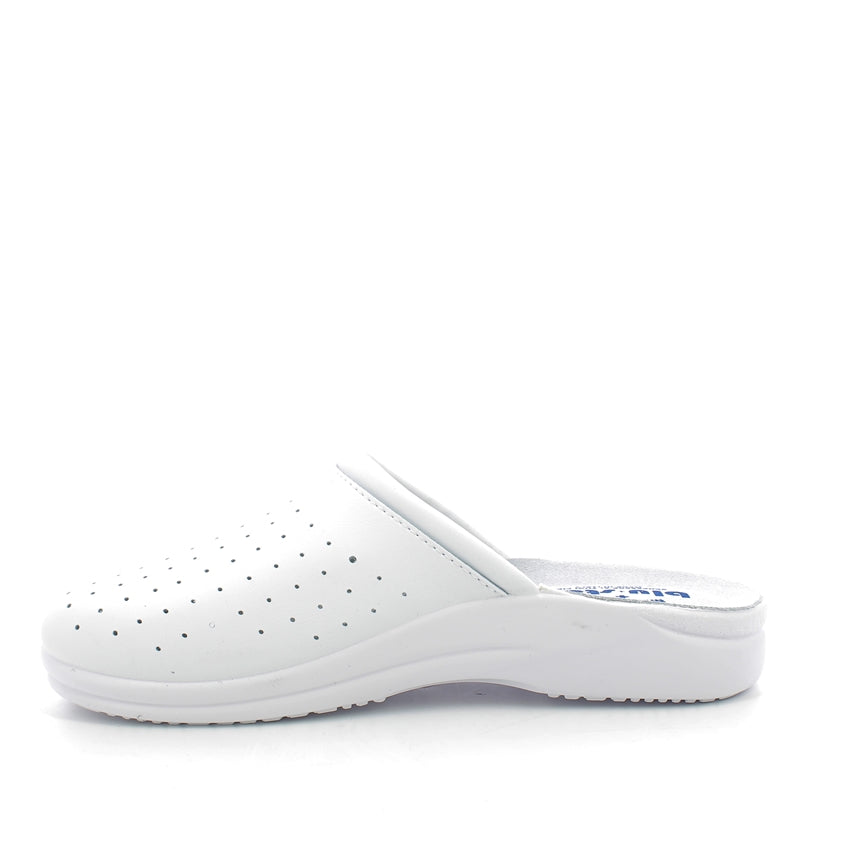 Pantofole sanitarie uomo - Bianco