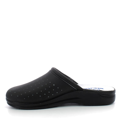 Pantofole sanitarie uomo - Nero