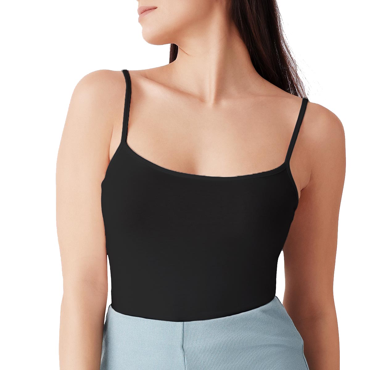 Cotonella top - Nero