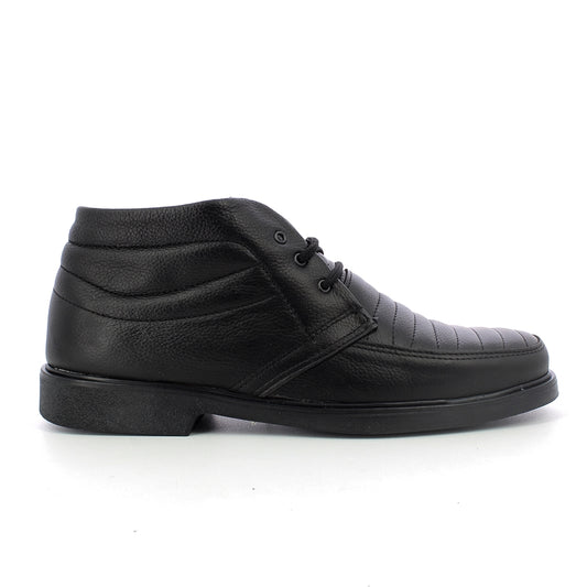 Stivaletti uomo 500 - Pelle Nero