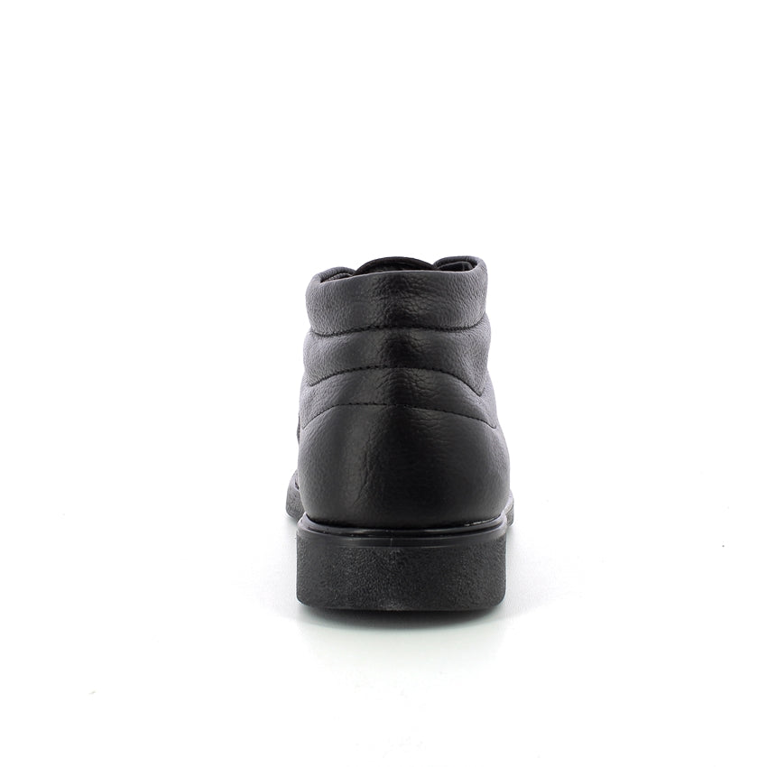Stivaletti uomo 500 - Pelle Nero