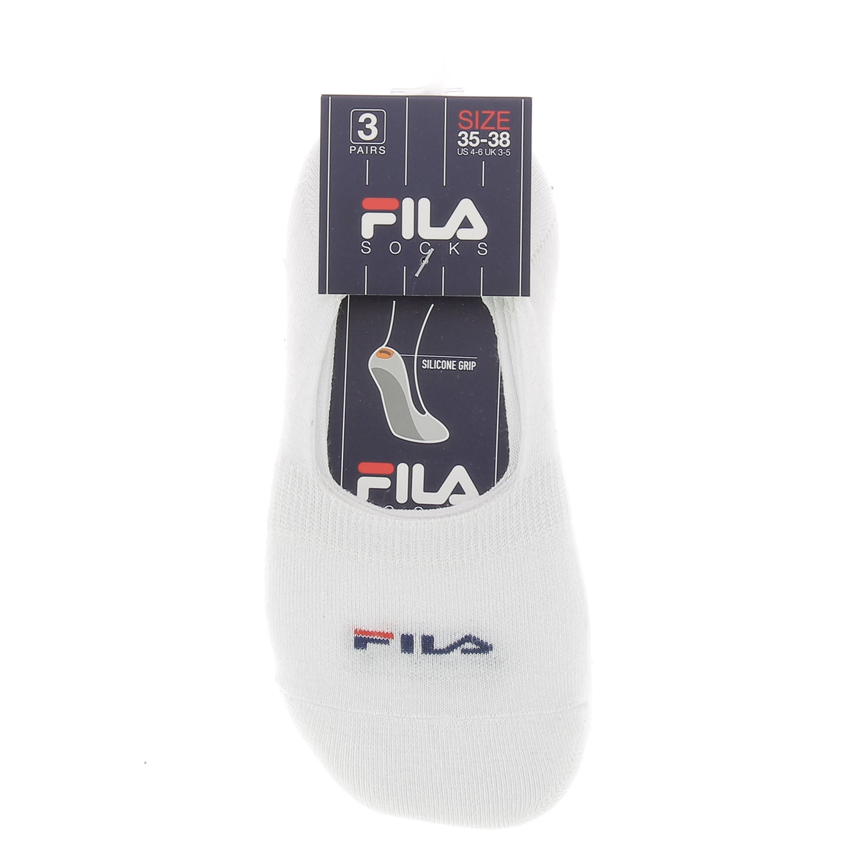 Salvapiede unisex 3 paia - White