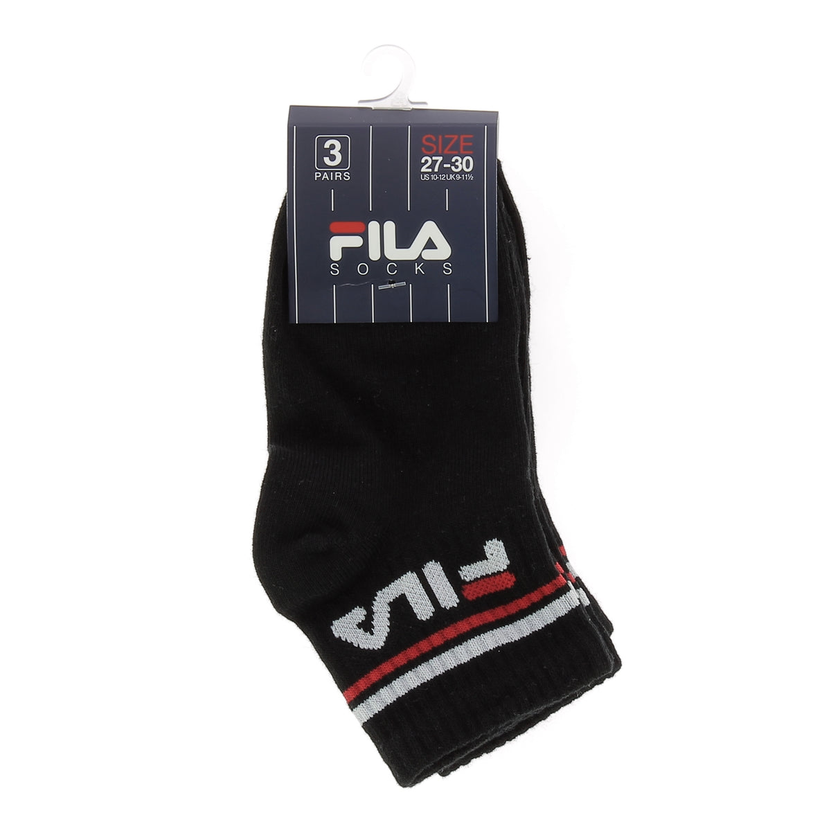 Calzini ragazzi unisex 3 paia - Black