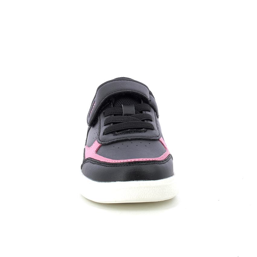 J NEW EMBERLIX GIRL SNEAKERS 28-35 - Black Fuchsia